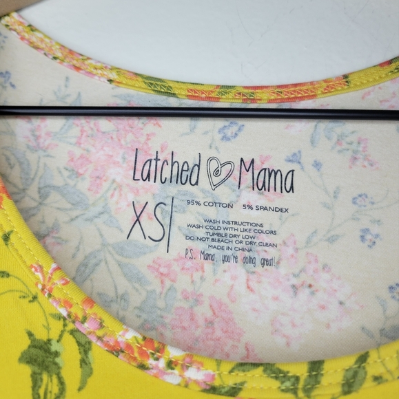 NWT Latched Mama Classic Cotton Sundress, sz xs - Picture 5 of 6